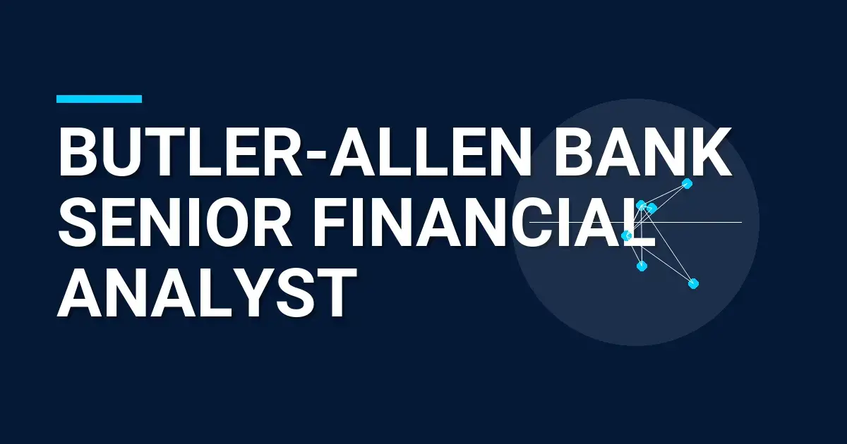 Butler-Allen Bank Senior Financial Analyst
