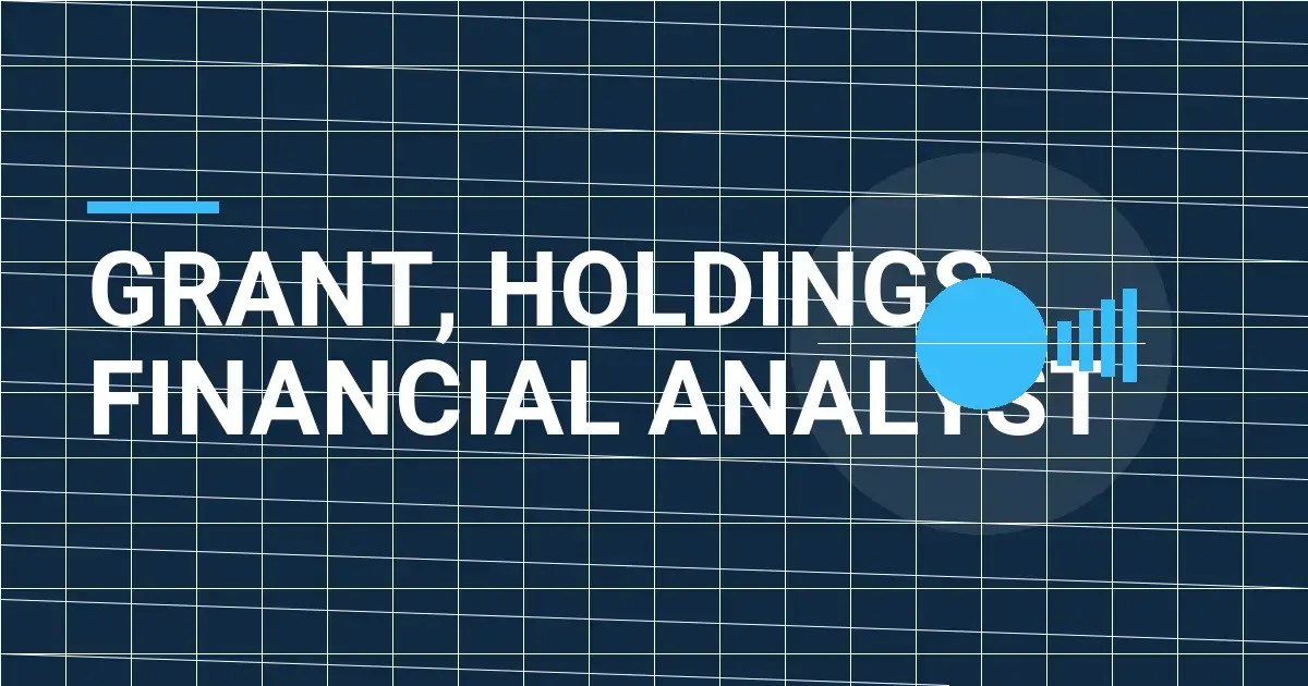 Grant, Holdings Financial Analyst