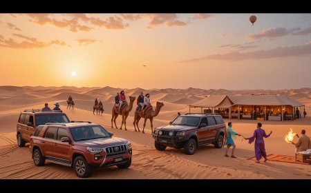 Dubai Desert Safari Booking: Your Guide to an Unforgettable Desert Adventure