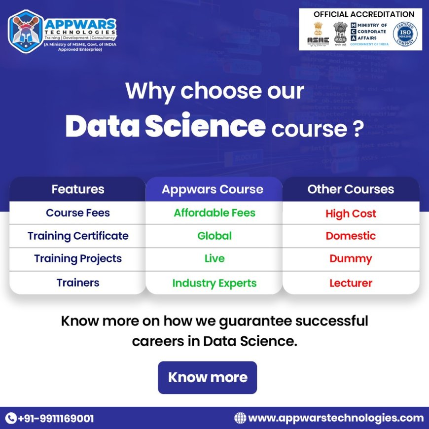 Your Guide to the Best Data Science Courses in Noida