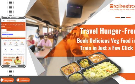 Travel Hunger-Free: Book Delicious Veg Food in Train in Just a Few Clicks!