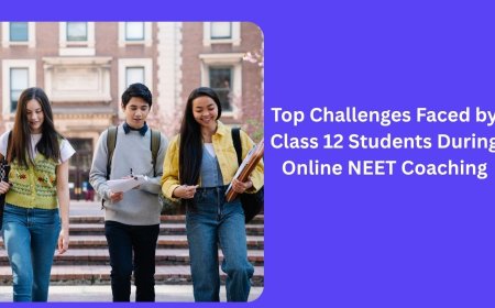 Top Challenges Faced by Class 12 Students During Online NEET Coaching