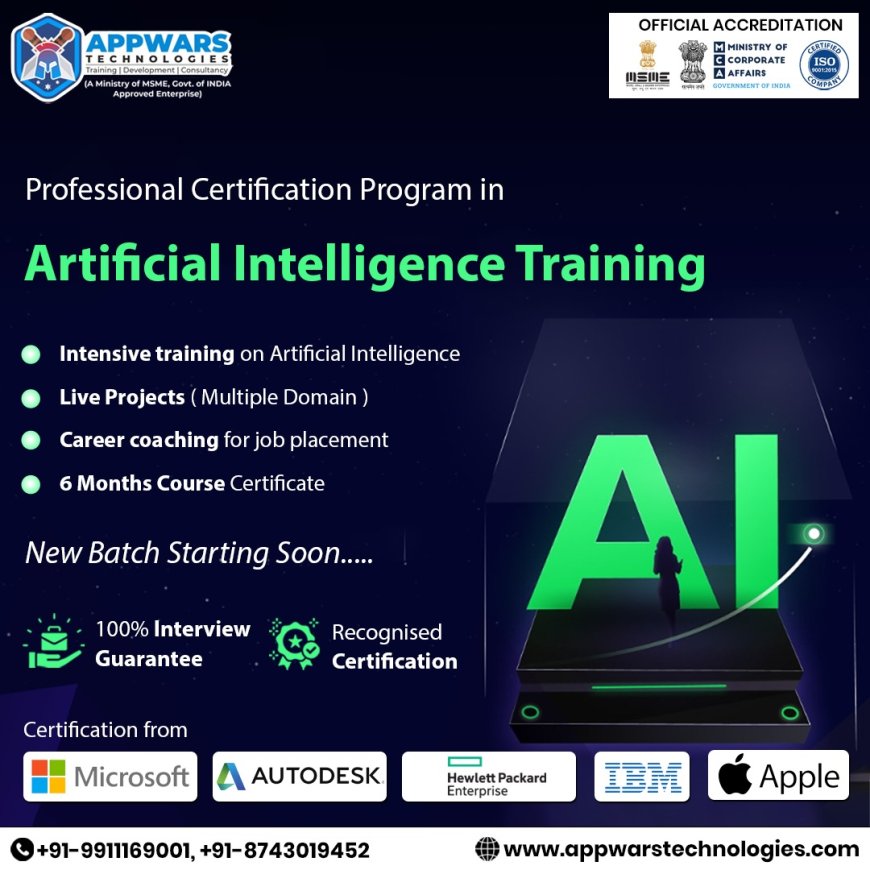 From Beginner to Pro: Master AI with Noida’s Best Courses