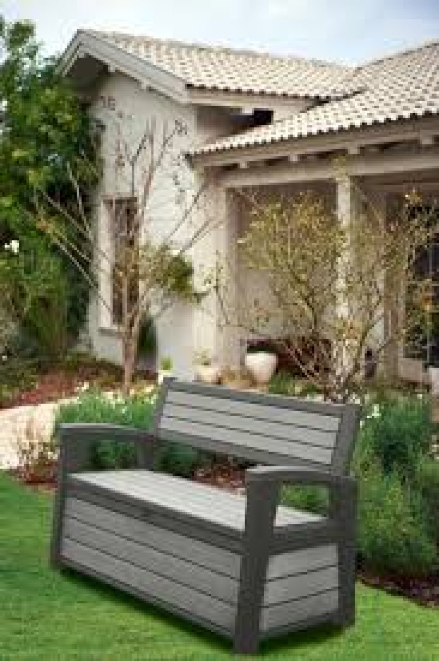 Garden Storage Benches