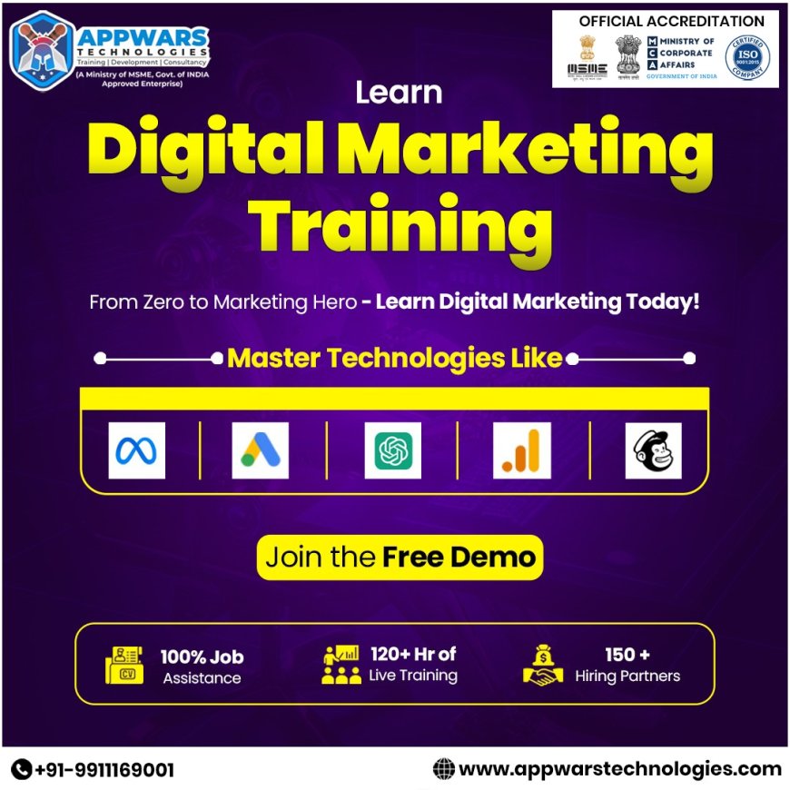 Unlock Your Digital Potential: Top Digital Marketing Training Programs in Noida